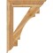 Ekena Millwork Merced Traditional Rough Sawn Bracket, Western Red Cedar, 6"W x 36"D x 48"H BKT06X36X48MRC01RWR - alternate 3